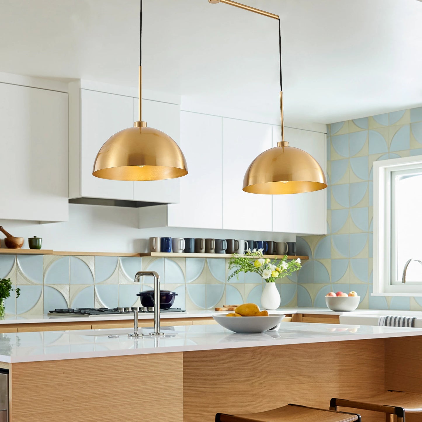 vintage pendant lamp-kitchen