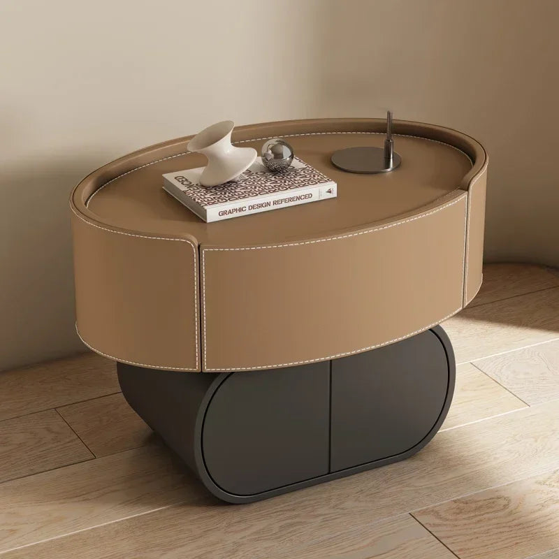 Forma™ – Narrow Wood Bedside Cabinet