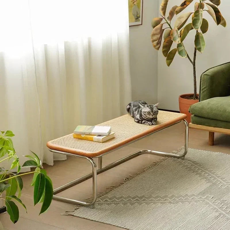 Hinoki™ – Nordic Rattan Shoe Bench