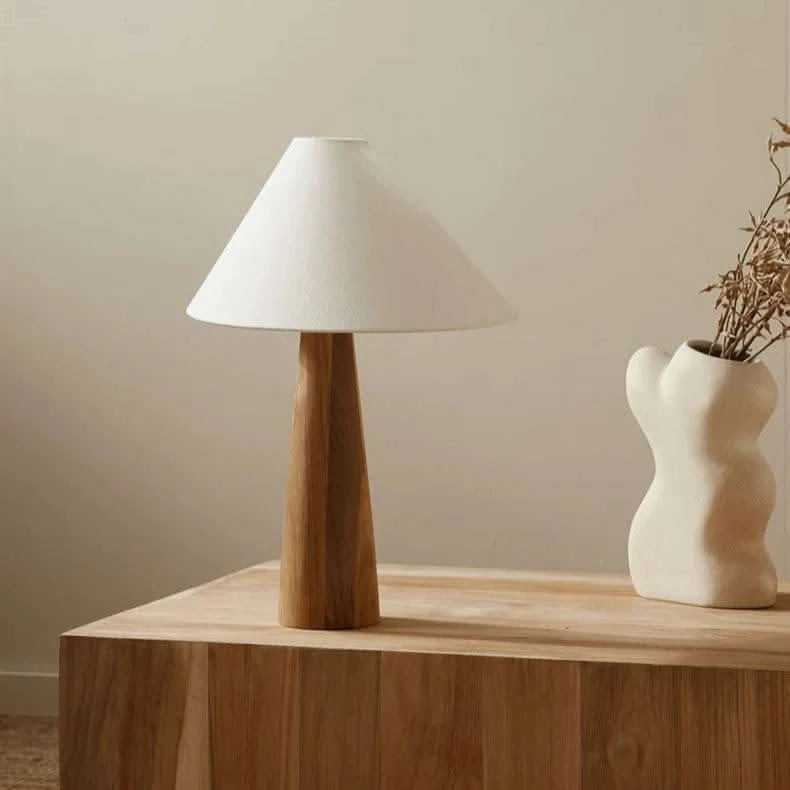 table wood lamp - wabi sabi Futura's Studio