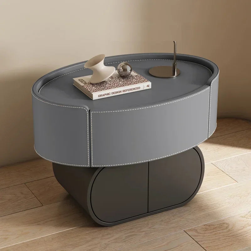Forma™ – Narrow Wood Bedside Cabinet