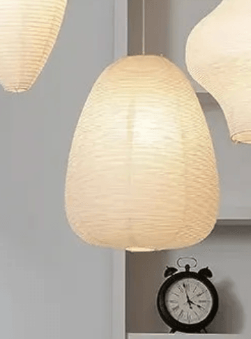 Akari wabi sabi pendant light - Futura's Studio