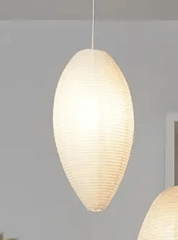 Akari wabi sabi pendant light - Futura's Studio lighting