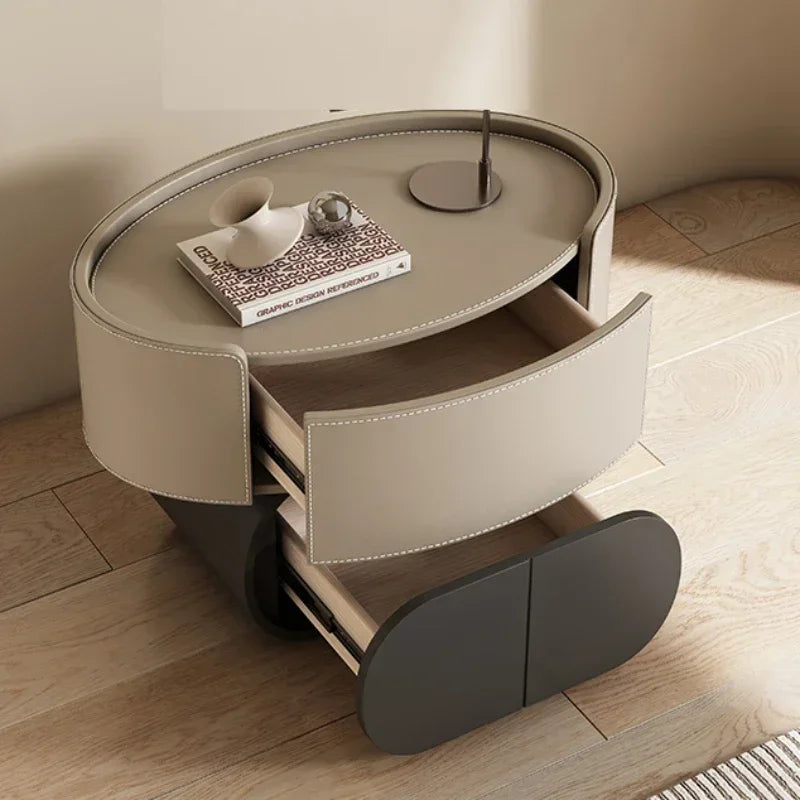 Forma™ – Narrow Wood Bedside Cabinet