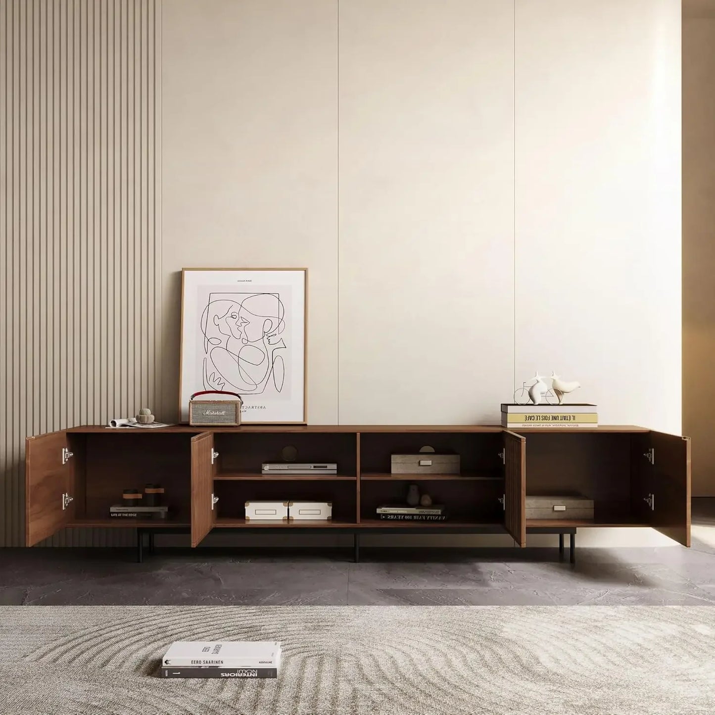 Forma™ – Walnut Media Console