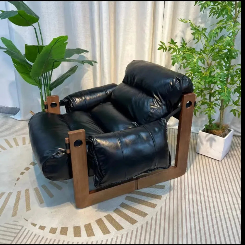 Velora™ – Reclining Leather Lounge Chair