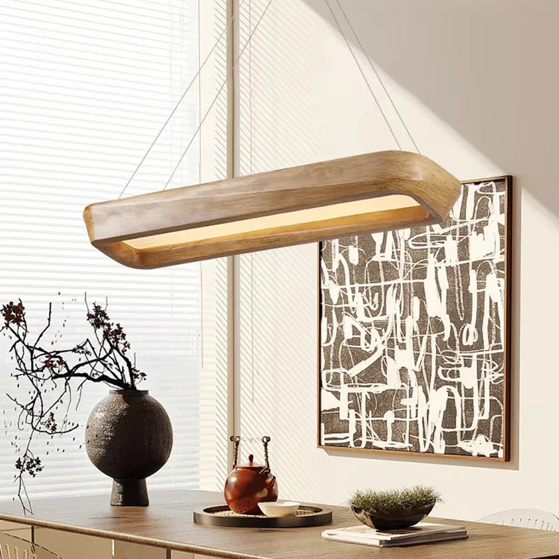 wood pendant light-entire design