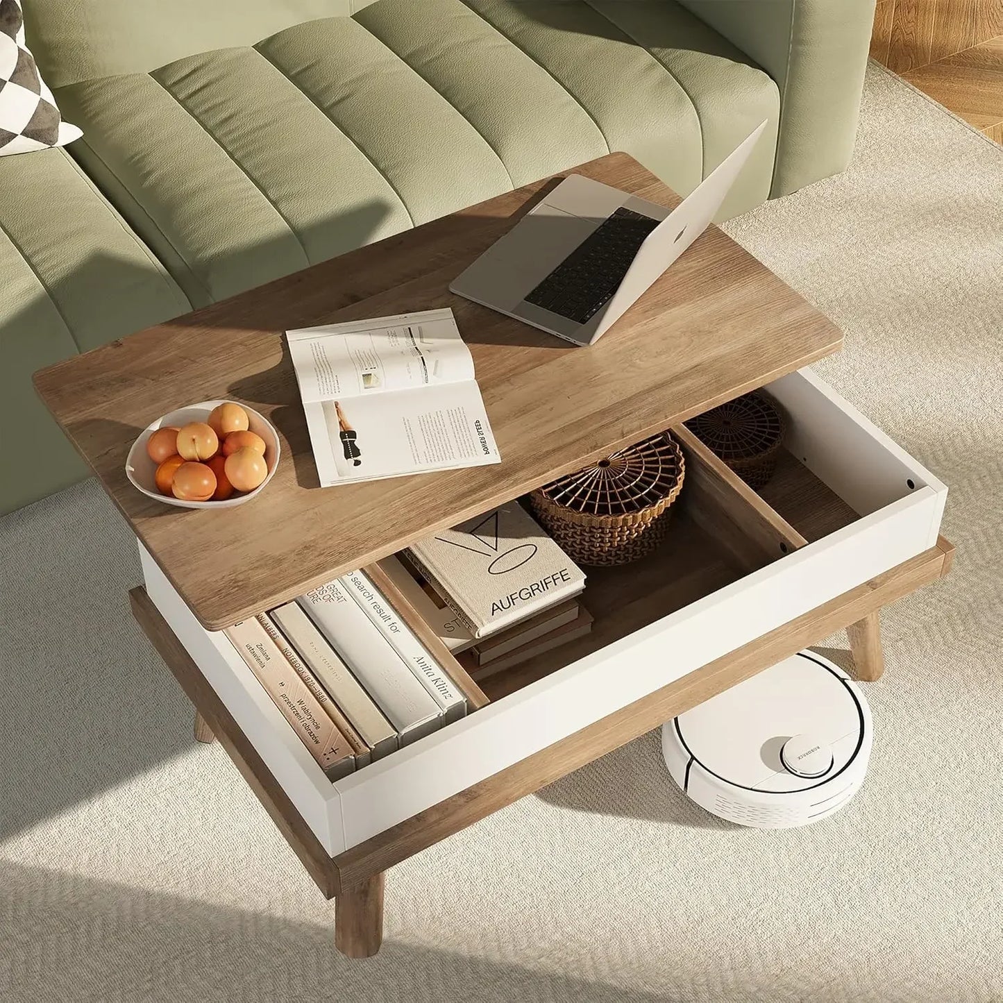 Forma™ – Lift-Top Wood Coffee Table