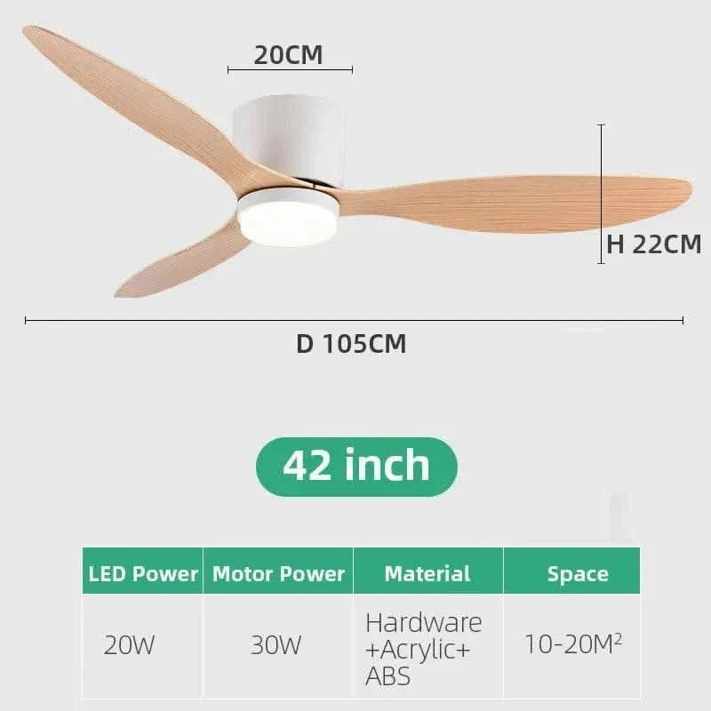Low Profile Smart Ceiling Fan Light - Futura's Studio