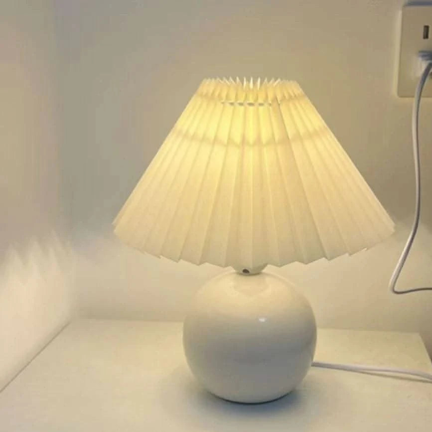 Nordic Walnut Fold LED Bedside Lamp - Futura's Studio
