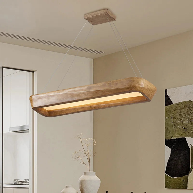 wood pendant light-view