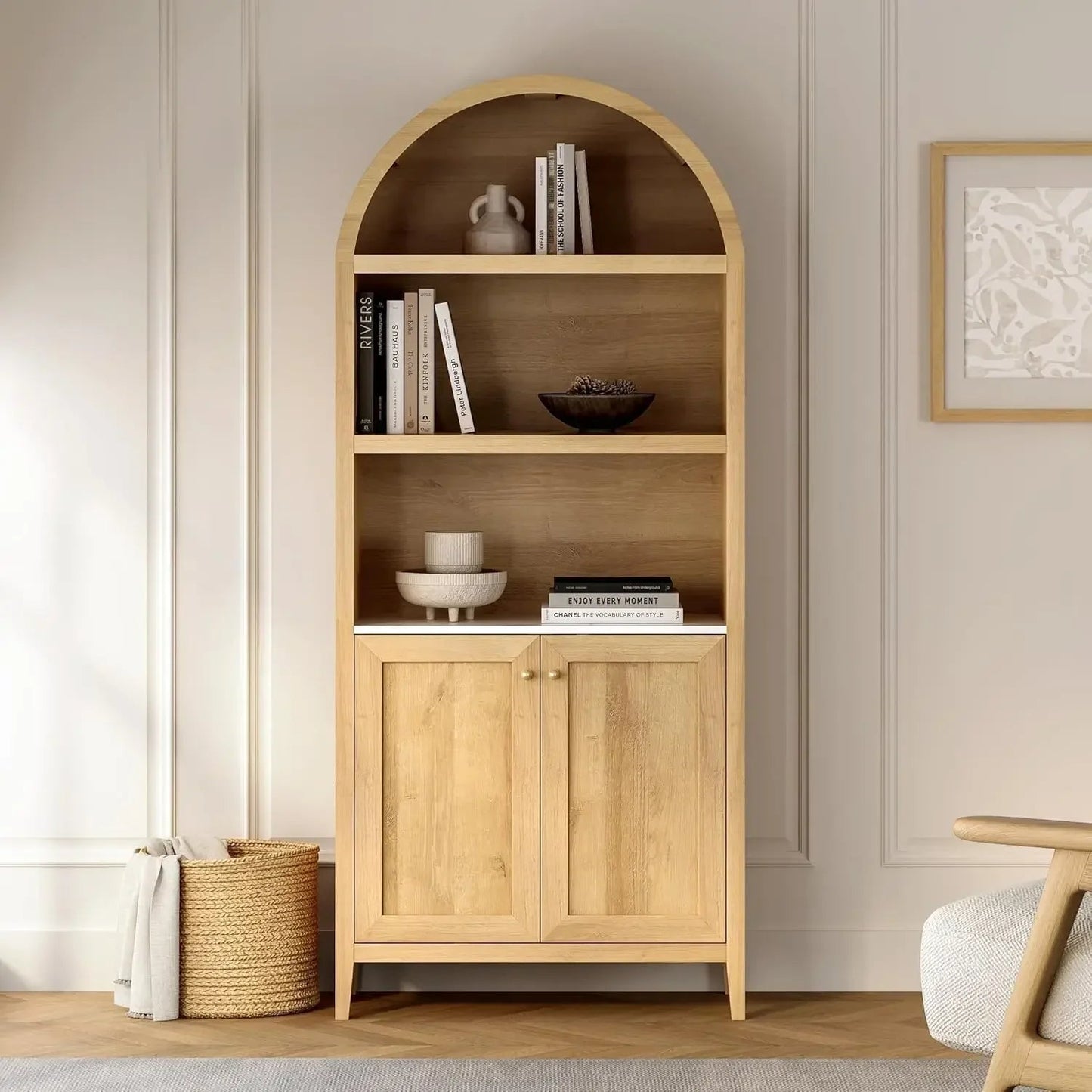Arched Farmhouse Bookcase - Buy Online at Futura’s Studio