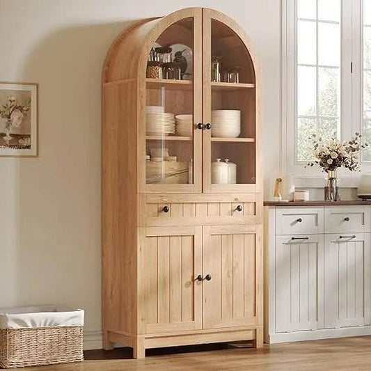 Clara Glass Door Pantry - Futura’s Studio