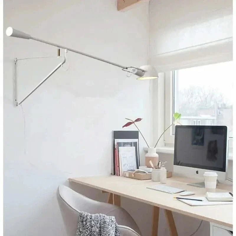 Dimmable Industrial Swing Arm Wall Lamp - Buy Online at Futura’s Studio