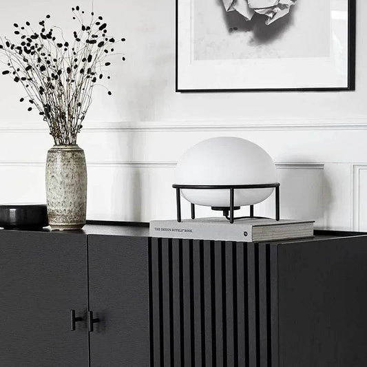 Ellipse Glass Floor Lamp - Futura’s Studio