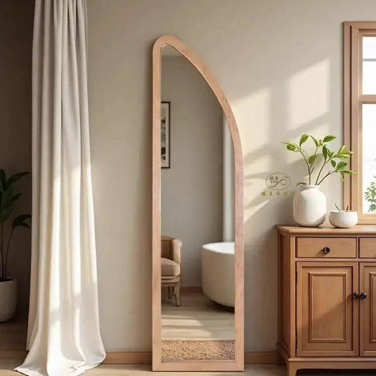 Forma Cream Standing Vanity Mirror - Futura’s Studio