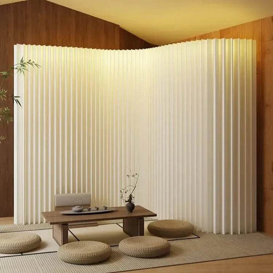 Hinoki Foldable Paper Room Divider - Futura’s Studio
