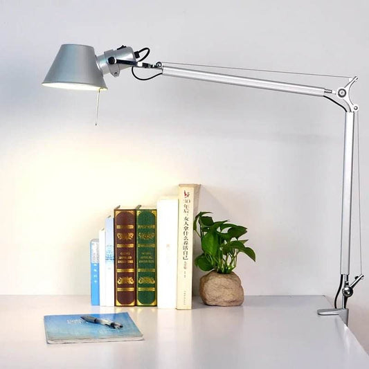 Industrial Swing Arm Lamp - Futura’s Studio