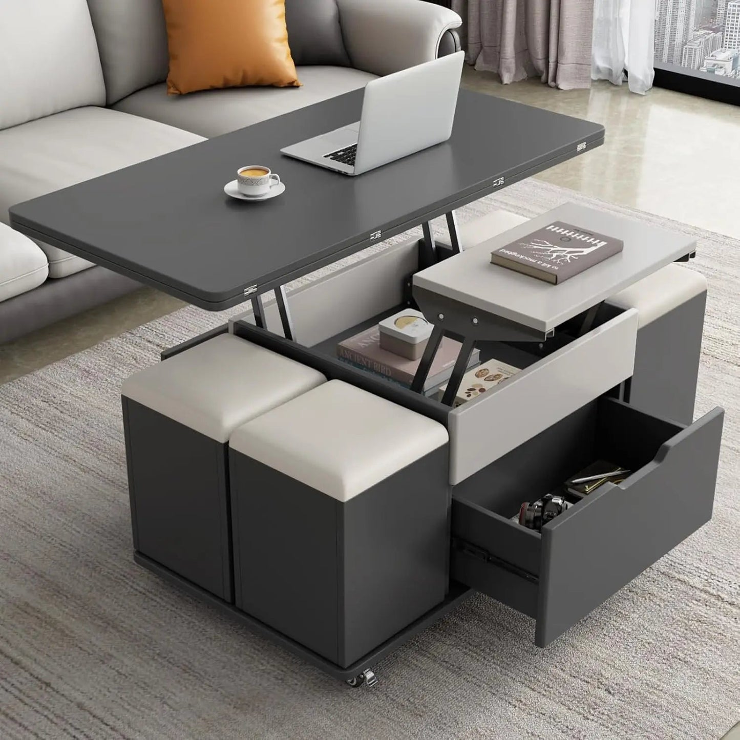 LiftTop Storage Coffee Table - Buy Online at Futura’s Studio