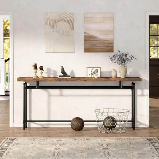 Linea Long Console Table - Futura’s Studio
