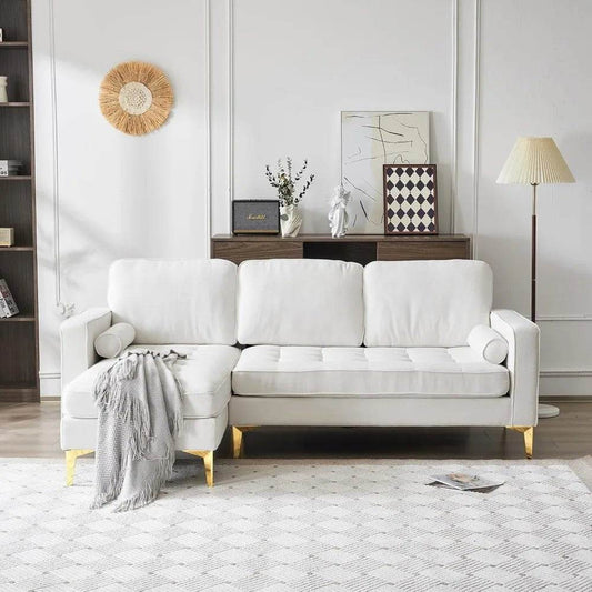 Linen Sectional Futon - Futura’s Studio