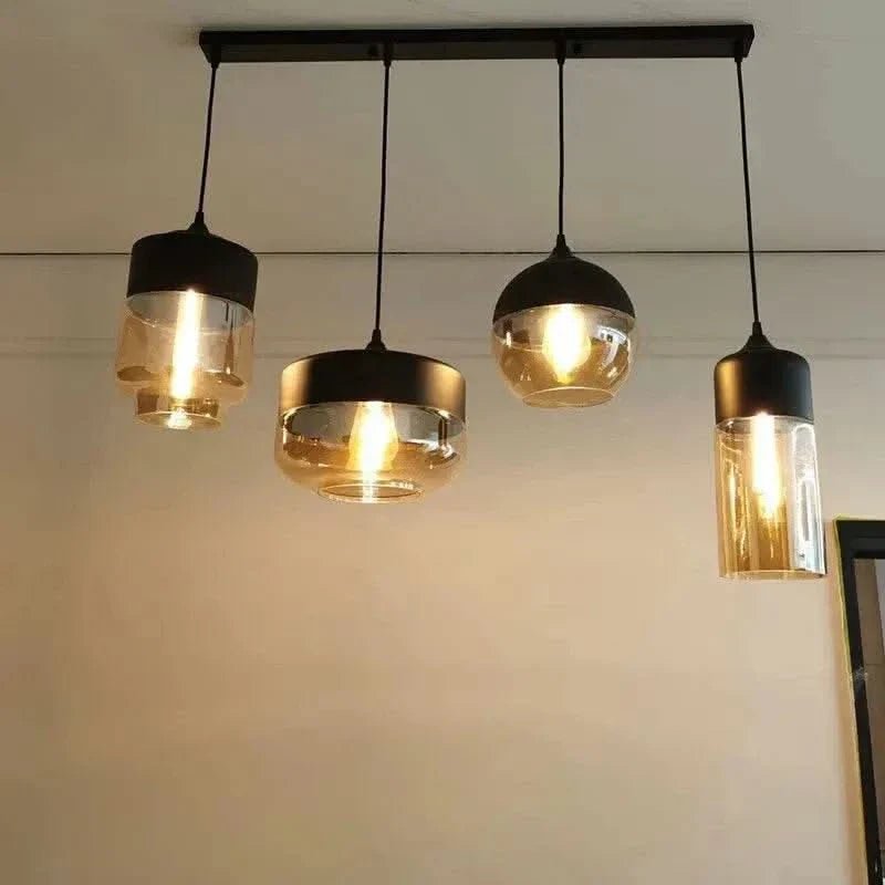 Modern Industrial Glass Pendant Light - Buy Online at Futura’s Studio