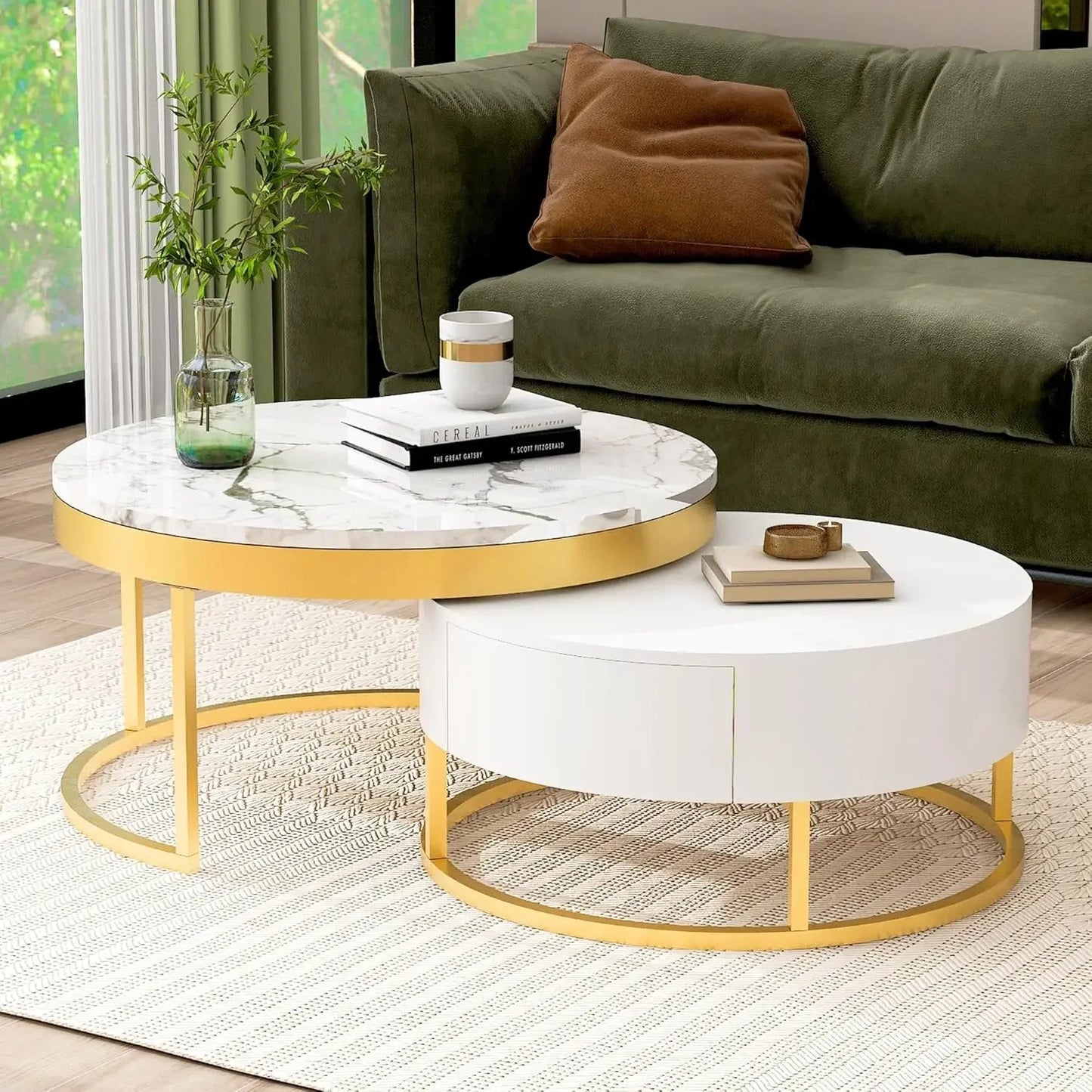 Nesting White Coffee Table - Buy Online at Futura’s Studio