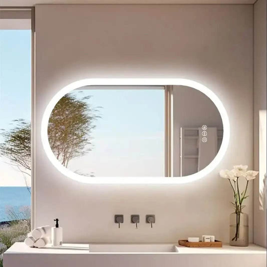 Neura - Oval LED Anti-Fog Mirror - Futura’s Studio