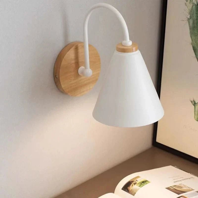 Nordic Macaron Solid Wood Wall Lamp - Buy Online at Futura’s Studio