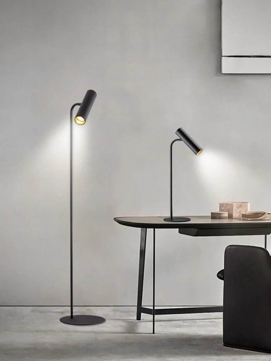 Obsidian Minimalist Floor Lamp - Futura’s Studio