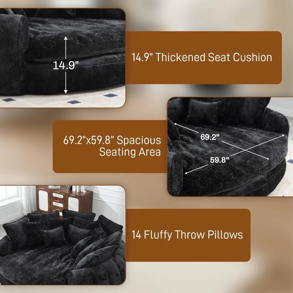 Oversized Circular Cloud Sofa - Buy Online at Futura’s Studio