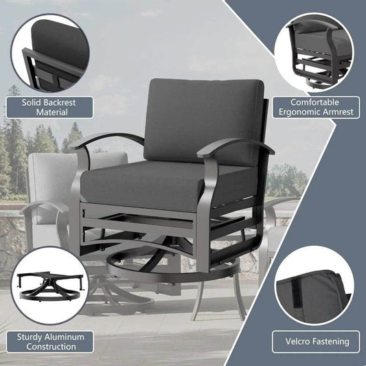Patio Swivel Set - Futura’s Studio