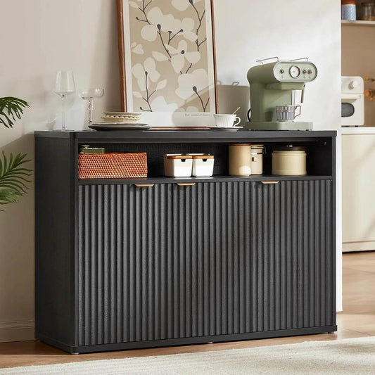 Quad Buffet with Open Shelf - Futura’s Studio