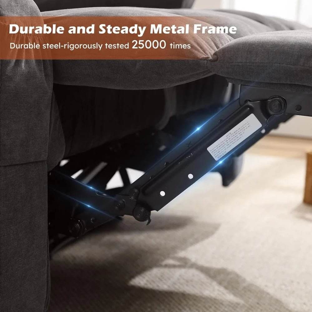 Reclining Cupholder Loveseat - Futura’s Studio