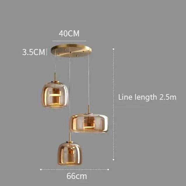 Smoky Nordic Pendant Light - Buy Online at Futura’s Studio