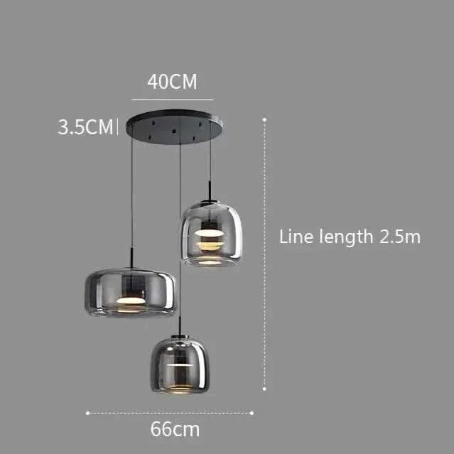 Smoky Nordic Pendant Light - Buy Online at Futura’s Studio