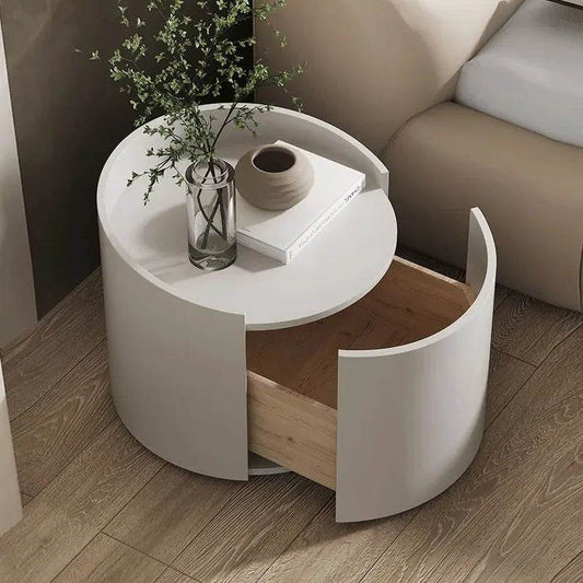 Solari Italian Round Bedside Table - Futura’s Studio