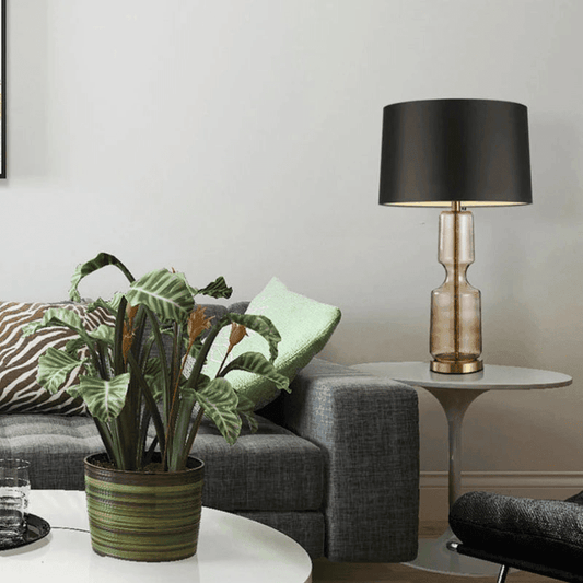 Solari Postmodern Glass Art Desk Lamp - Futura’s Studio