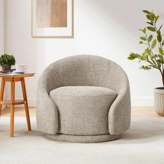 Velora Swivel Barrel Lounge Chair - Futura’s Studio