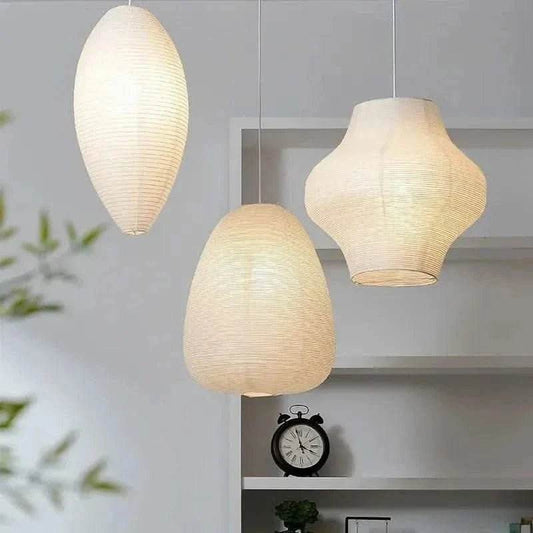 Wabi-Sabi Akari Pendant Light - Futura’s Studio