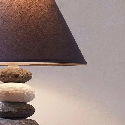 Wabi-Sabi Stone Tower Lamp - Futura's Studio - Five (36.5cm) -