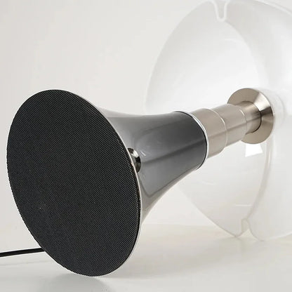 Italian Folded Glass Luminary - Futura's Studio - Glossy Graphite -