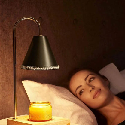 Pearl Candle small table lamps  - Futura's Studio bedroom