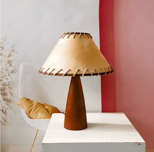 Bauhaus Tower  wood table lamp - Futura's Studio Main