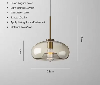 Modern Glass Pendant Ceiling Light