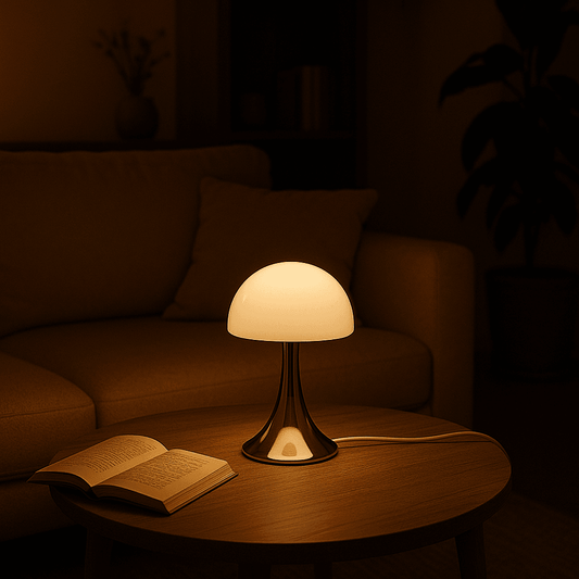 Bubble Bell Table Lamp - Futura's Studio Night Mood