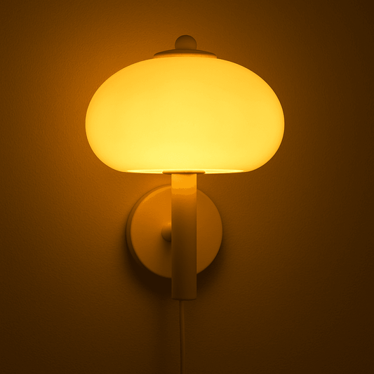 Nordic Bubble glass wall sconce - Futura's Studio light mood