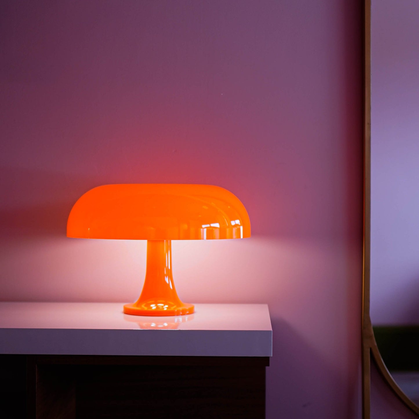 Mushroom Lamp - Futura's Studio - Amber -