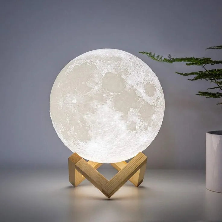 Lunar Night Light - Futura's Studio - Icy Moon -