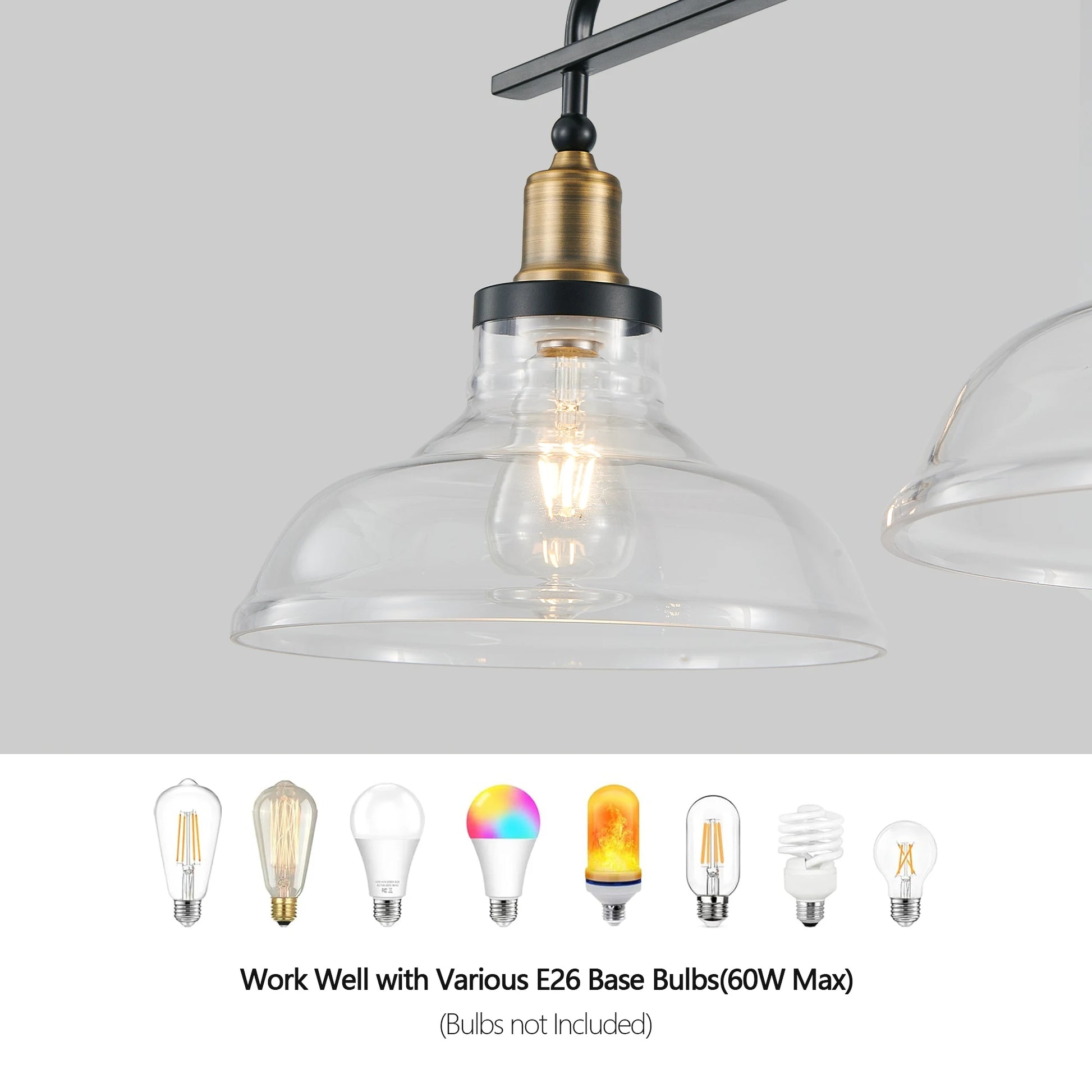 glass pendant light-model